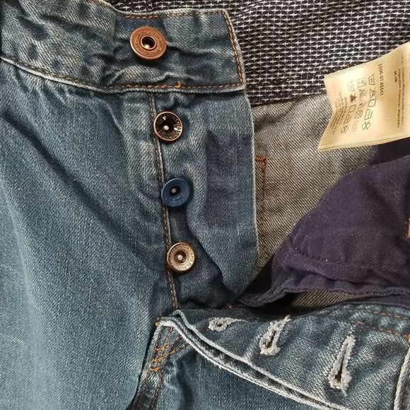 Scotch and Soda Ralston Washed Blue Denim Men's Jeans Full Button Closure 33 - Picture 14 of 16